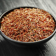 Fotografie z červené rýže 3