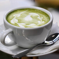 Photo de thé vert au lait 4