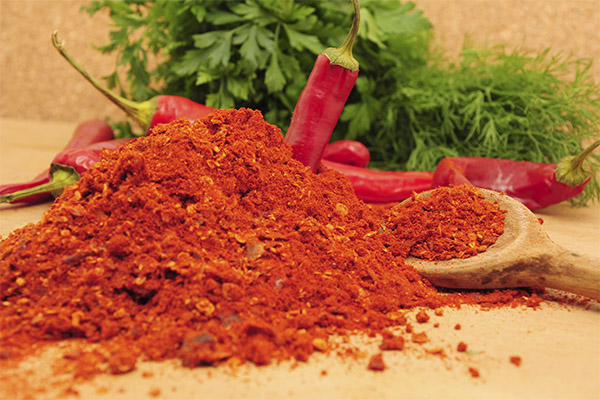 Používání červené mleté ​​papriky při vaření