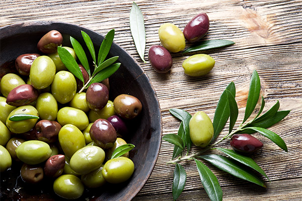 Výhody a poškození oliv